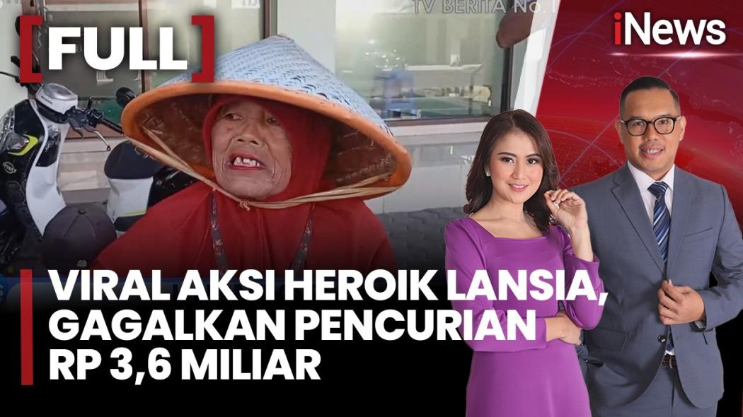 Heroik! Nenek Tukang Parkir Gagalkan Perampokan Rp3,6 Miliar di Brebes