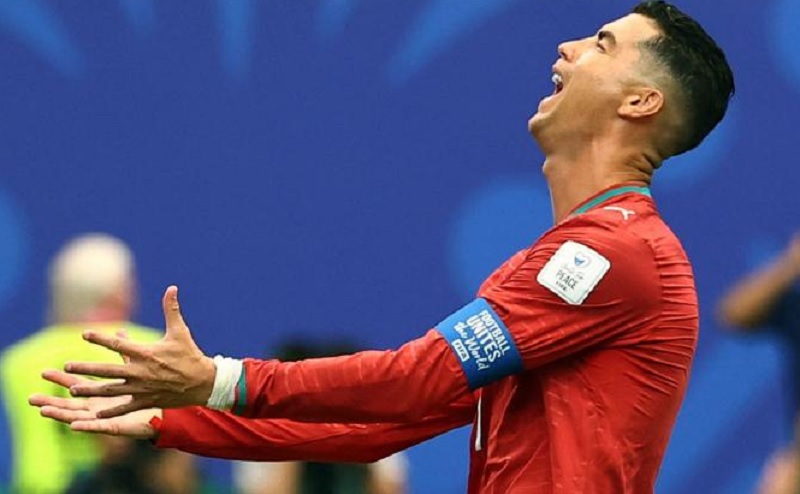 Cristiano Ronaldo Disoraki Nama Messi usai Portugal Ditahan RD Kongo, Reaksinya Mengejutkan!