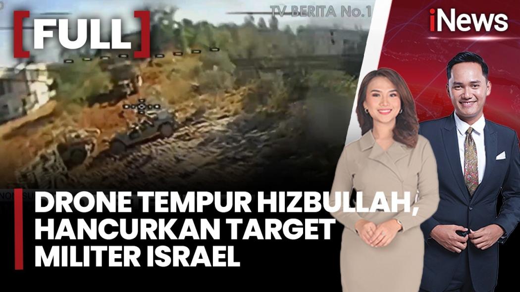 Ledakan Dahsyat Warnai Serangan Drone Hizbullah ke Target Militer Israel