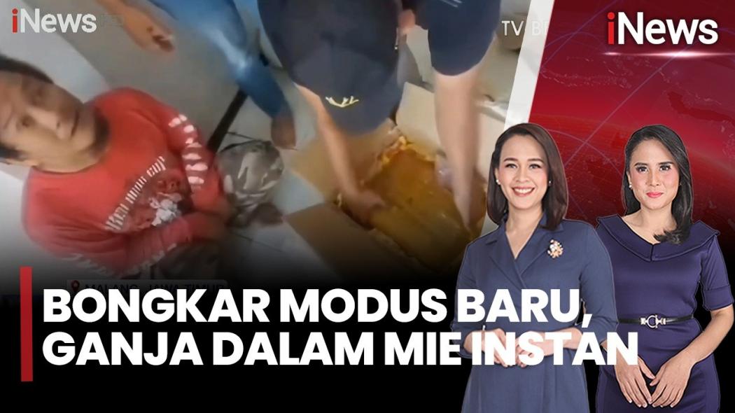 Bareskrim Gagalkan Penyelundupan 5 Kg Ganja Bermodus Paket Mi Instan
