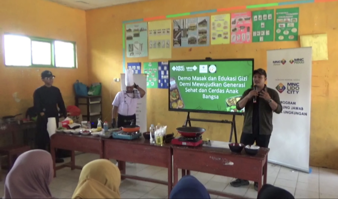 MNC Peduli dan MNC Tourism Gelar Edukasi Gizi dan Demo Masak di Kampung Cibilik Sukabumi