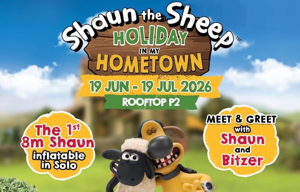 MNC Licensing Ajak Keluarga Rayakan Liburan Sekolah Bersama Shaun the Sheep di Pakuwon Mall Solo