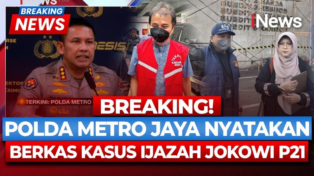 Polda Metro Jaya Ungkap Alasan Tangkap Roy Suryo dan Dokter Tifa: Berkas Sudah P21