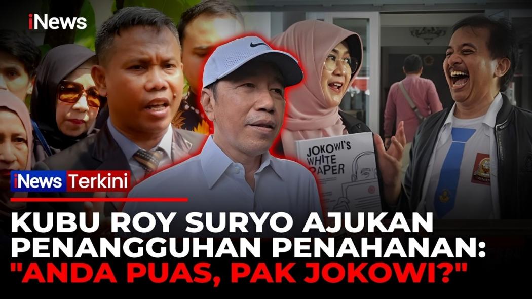 Kuasa Hukum Roy Suryo dan Dokter Tifa Ajukan Penangguhan Penahanan, Siapkan Jaminan Tokoh