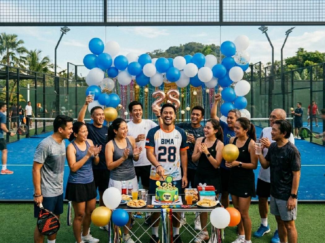 Tren Baru Perayaan Ulang Tahun, Padel hingga Pengalaman Interaktif!