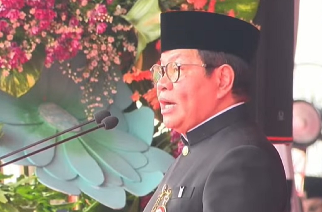 Pramono Pimpin Upacara HUT ke-499 Jakarta di Monas, Soroti Gejolak Geopolitik Global