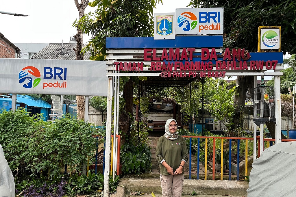 BRI Dukung Taman Dahlia Jadi Ruang Hijau di Pusat Kota, Perekat Kebersamaan Warga