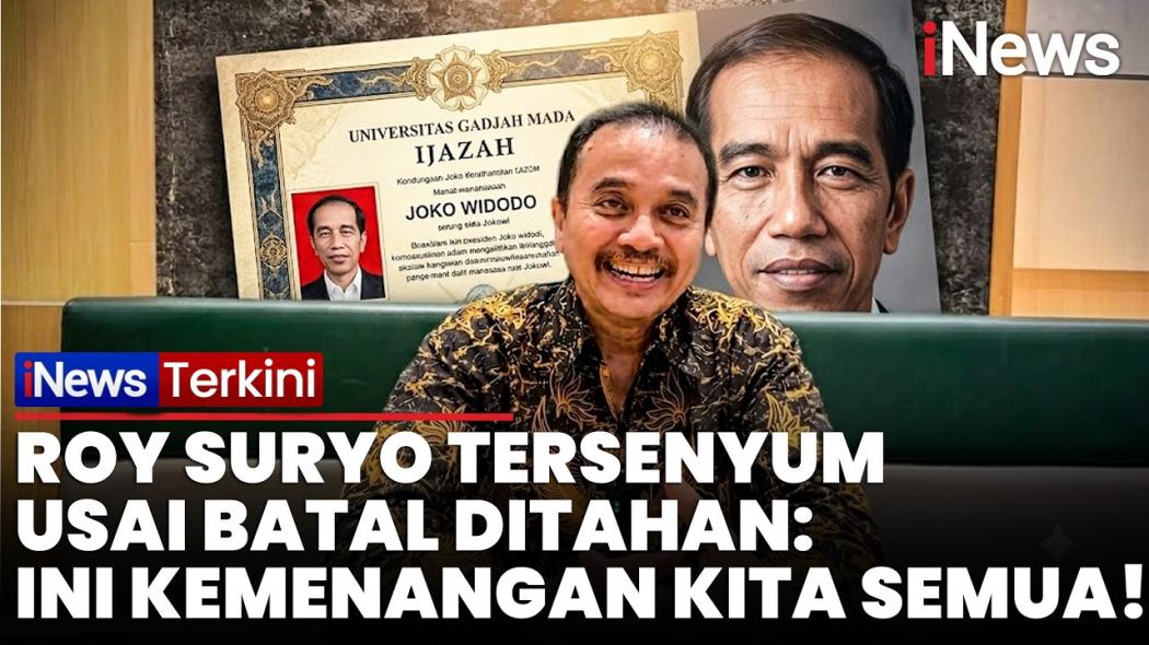 Hirup Udara Bebas, Roy Suryo Sebut Penangguhan Penahanannya Kemenangan Rakyat Indonesia