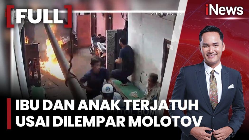  Ibu dan Anak di Koja Dilempar Bom Molotov Saat Naik Motor, Pelaku 4 Orang Diburu Polisi