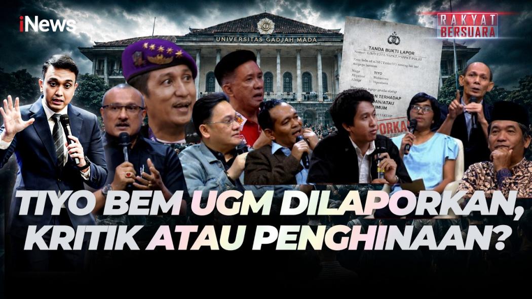 Iqbal Ramadhan: Pelaporan Eks Ketua BEM UGM Tiyo Ardianto Cuma Pengalihan Isu!