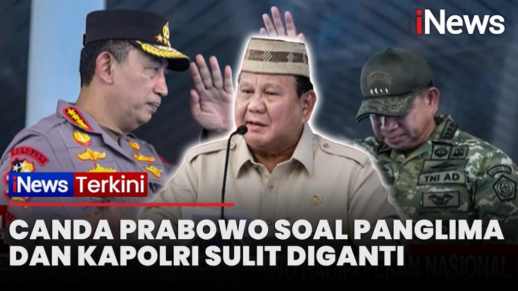Hadiri PENAS XVII di Gorontalo, Presiden Prabowo Candai Panglima TNI dan Kapolri