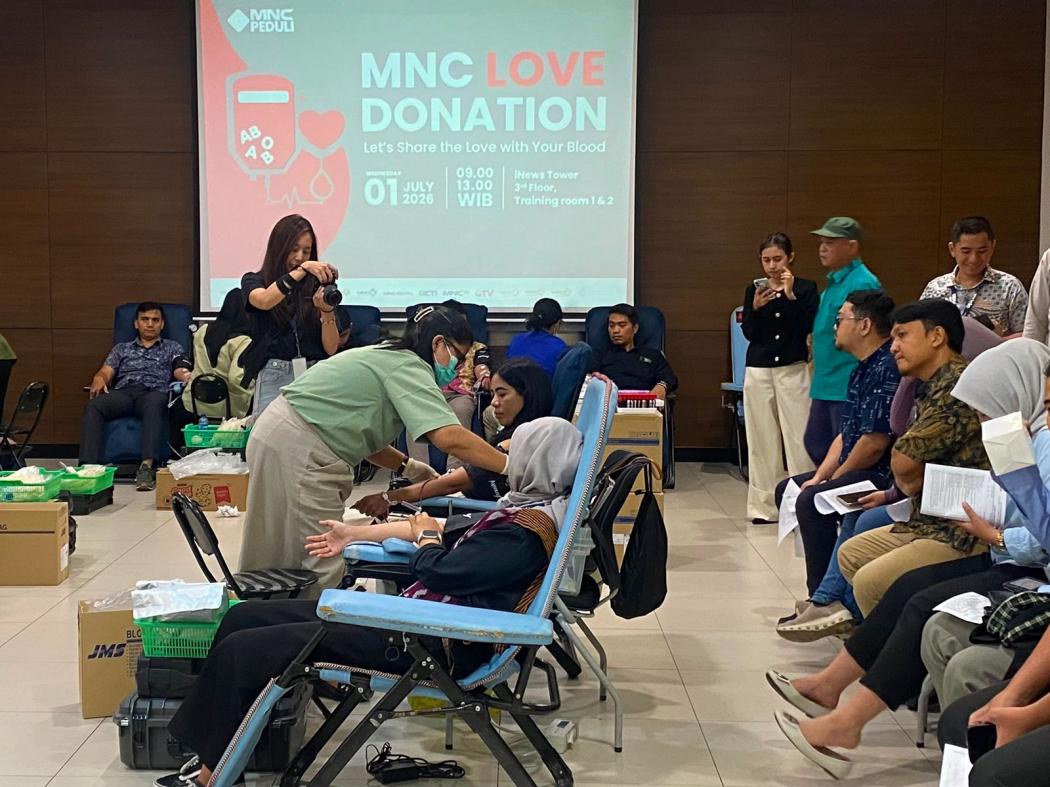 Donor MNC Peduli Sangat Membantu Ketersediaan Kantong Darah RSCM Jakarta
