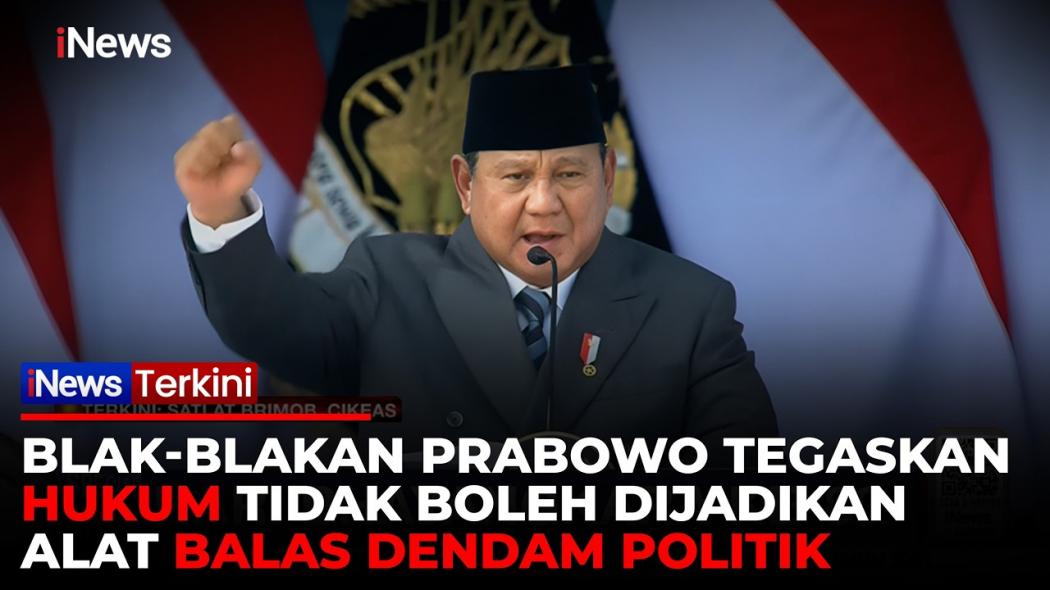 Pesan Tegas Prabowo saat Hari Bhayangkara: Tak Ada yang Kebal Hukum, Stop Kriminalisasi
