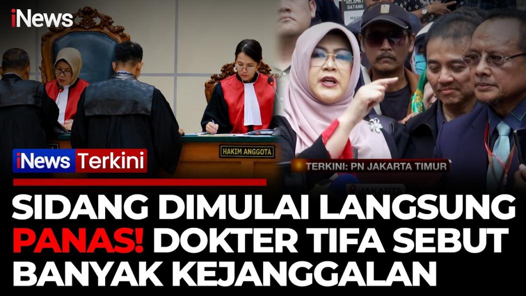 Sidang Perdana Dokter Tifa Diwarnai Protes Kuasa Hukum Soal Surat Dakwaan