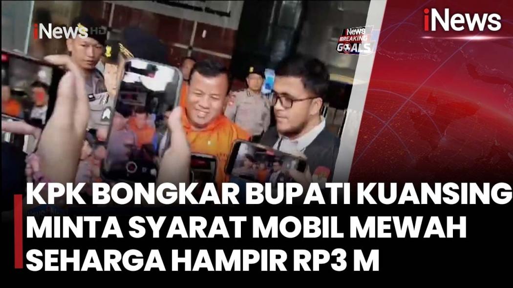 KPK Tahan Bupati Kuansing, Terungkap Minta Land Cruiser Rp2,05 Miliar untuk Loloskan Calon Sekda