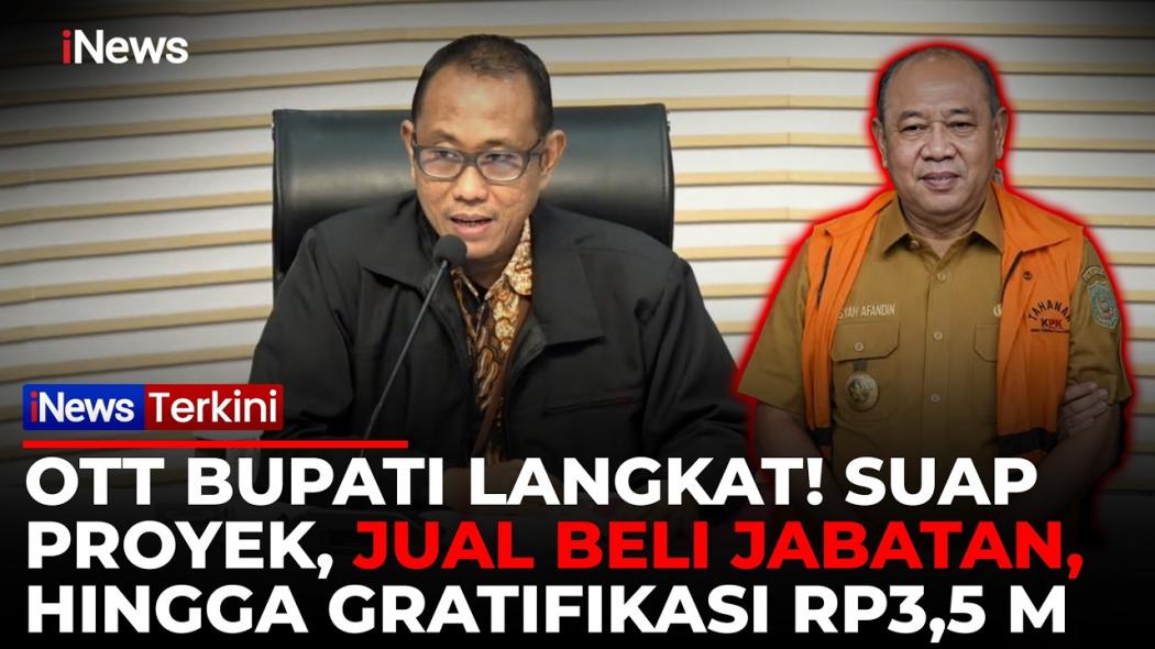 Syah Afandin Masuk Penjara KPK, Total Kekayaan Rp10,6 Miliar