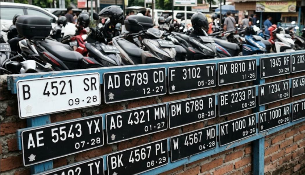 Mengenal Kode Pelat Nomor Kendaraan Seluruh Indonesia dari A sampai Z, Ada yang 2 Huruf