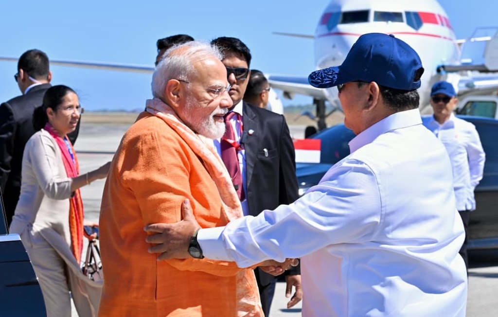 Prabowo Sambut PM India Narendra Modi di Yogyakarta, Langsung Menuju Candi Prambanan