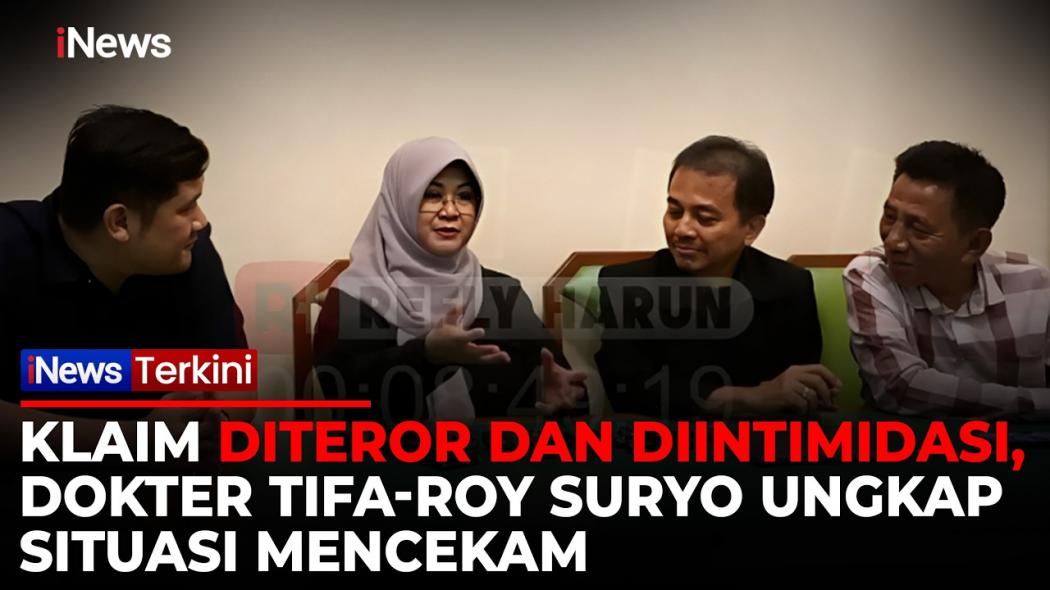 Dokter Tifa dan Roy Suryo Ngaku Diintimidasi Jelang Pembuktian Ijazah Jokowi, Sebut Ada Pihak Takut Hadapi Persidangan