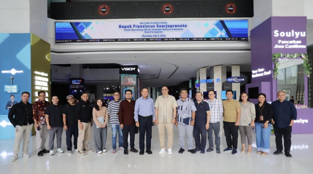 Hyundai Kunjungi iNews Media Group Pererat Kerja Sama