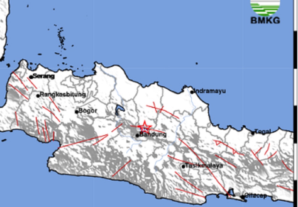 Update Gempa Dangkal di Cimahi, Getaran Dirasakan Kuat hingga Lembang