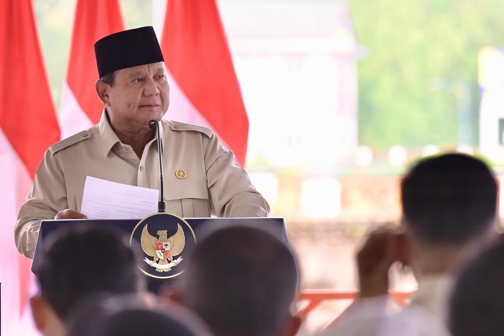 Prabowo: Indonesia Tak Mungkin Makmur kalau Korupsi Masih Merajalela