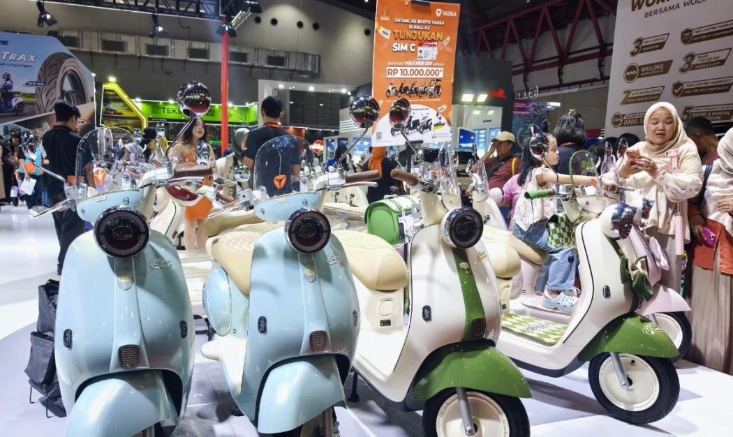 Mengintip Deretan Motor Listrik di PRJ 2026, Jadi Magnet Pengunjung