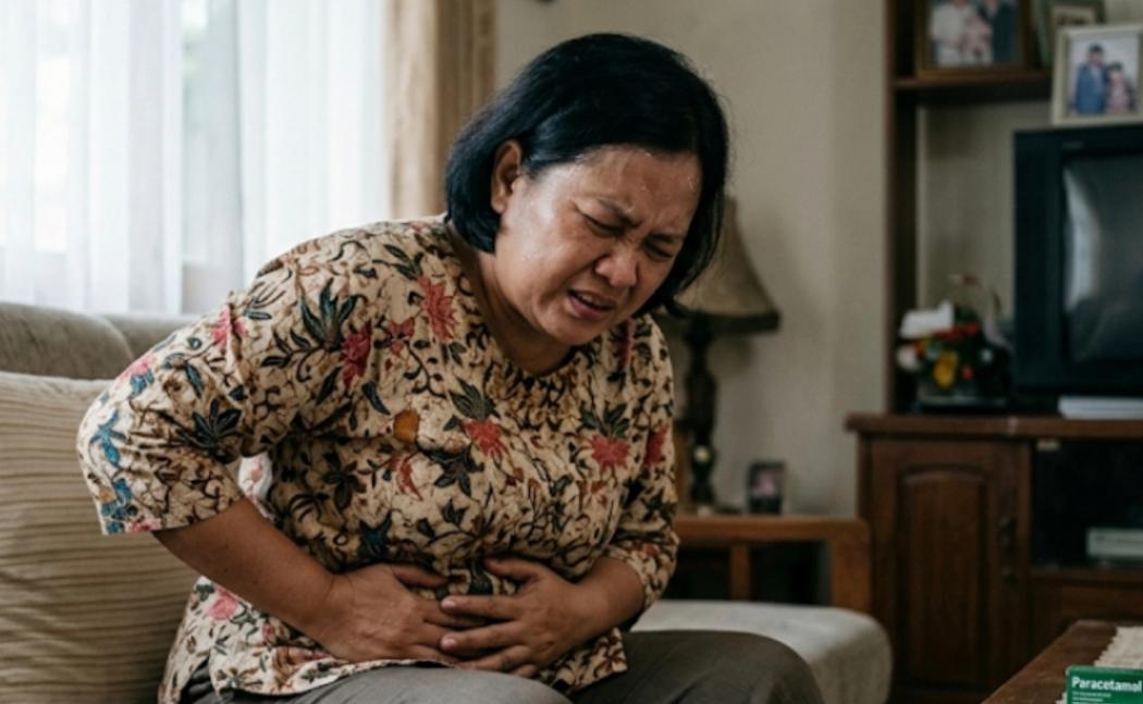 Kenapa Rebahan Miring ke Kiri Bisa Meredakan Perut Begah? Begini Kata Dokter