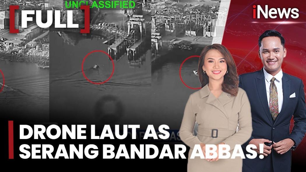 AS Luncurkan Serangan Drone Laut Pertama, Targetkan Fasilitas Kapal Selam Iran di Bandar Abbas