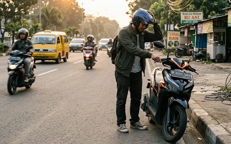 Motor Mati Mendadak di Jalan, Jangan Panik Begini Cara Mengatasinya