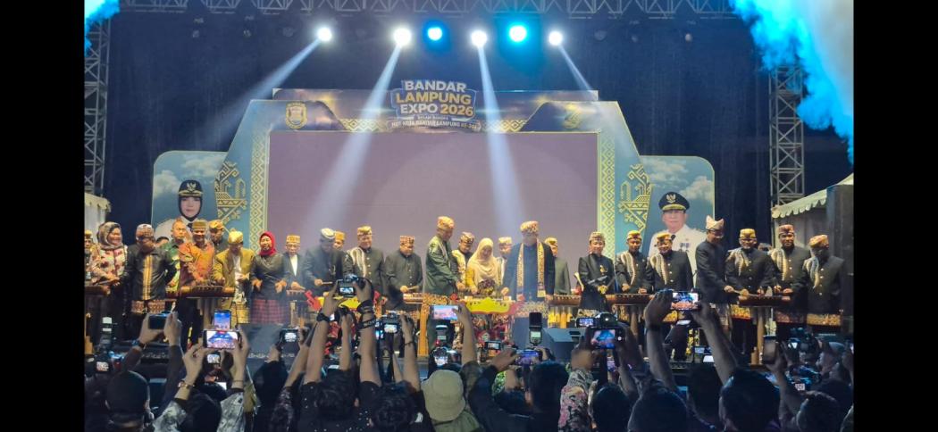 Bandar Lampung Expo 2026 Dibuka, Eva Dwiana Pamerkan Pembangunan dan Gaet Investor