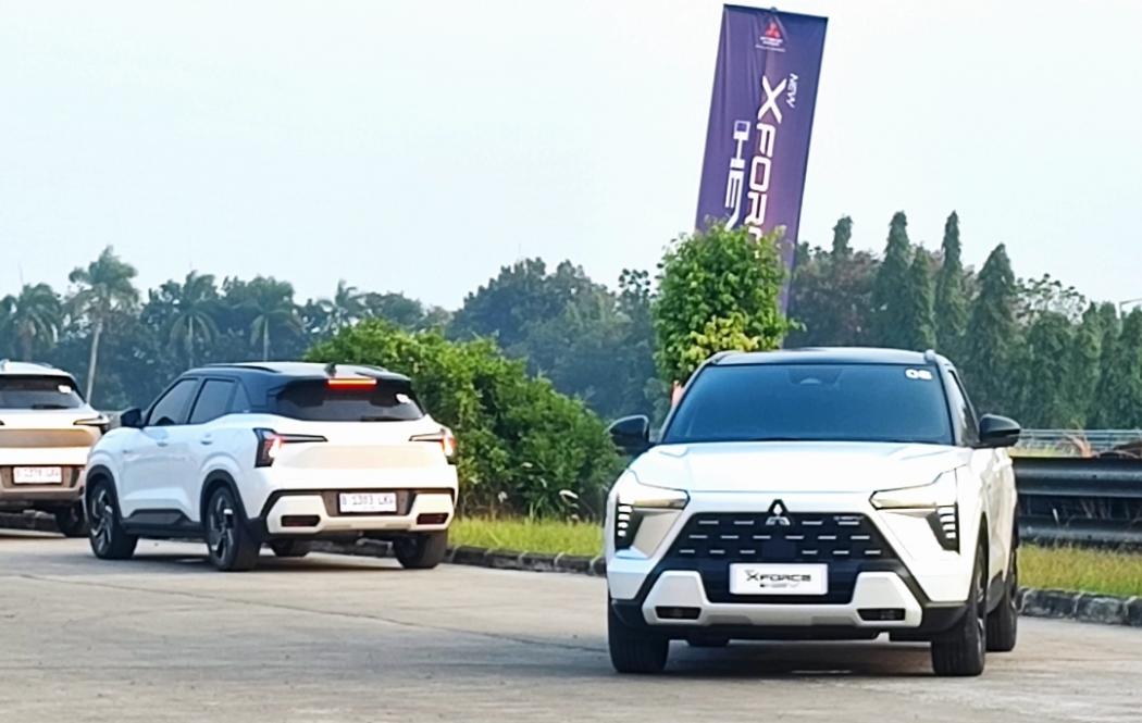 Menjajal Mitsubishi Xforce Hybrid, Intip Efisiensi, Performa dan Kenyamanan Fiturnya