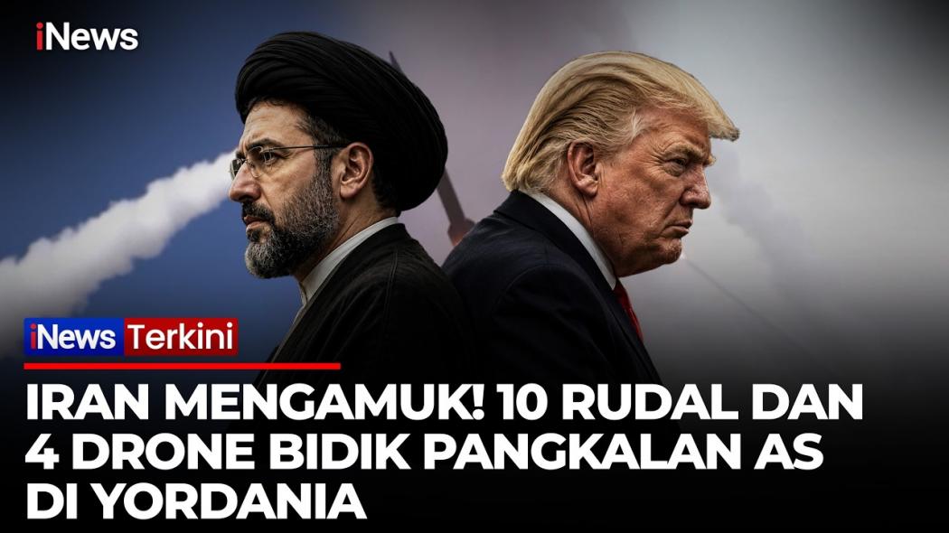 Konflik Timur Tengah Memanas Iran Luncurkan Rudal Balistik ke Pangkalan AS di Arab Saudi