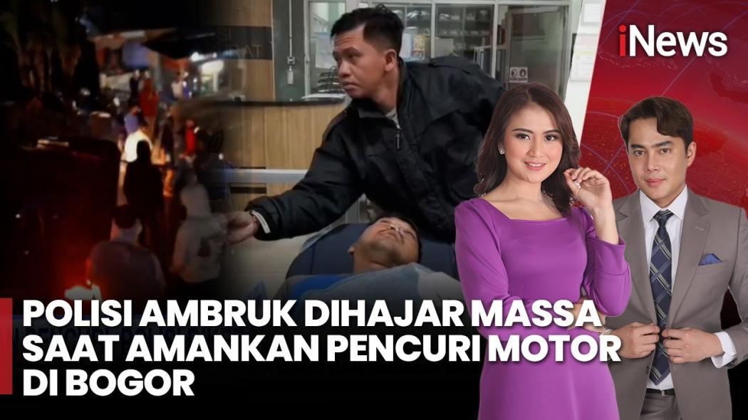 Detik-Detik Bripka Hikmah Roboh Dikeroyok Massa Saat Amankan Tersangka Curanmor di Bogor