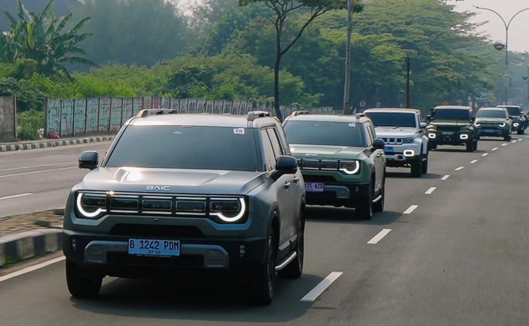Gelar Konvoi, Komunitas Mobil Off Road BAIC ORV Chapter JHL Auto Terbentuk