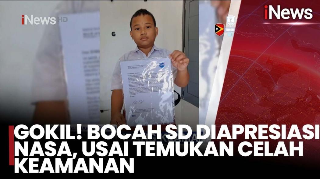 Keren! Siswa SD Asal Boyolali Raih Penghargaan NASA usai Temukan Celah Keamanan Sistem