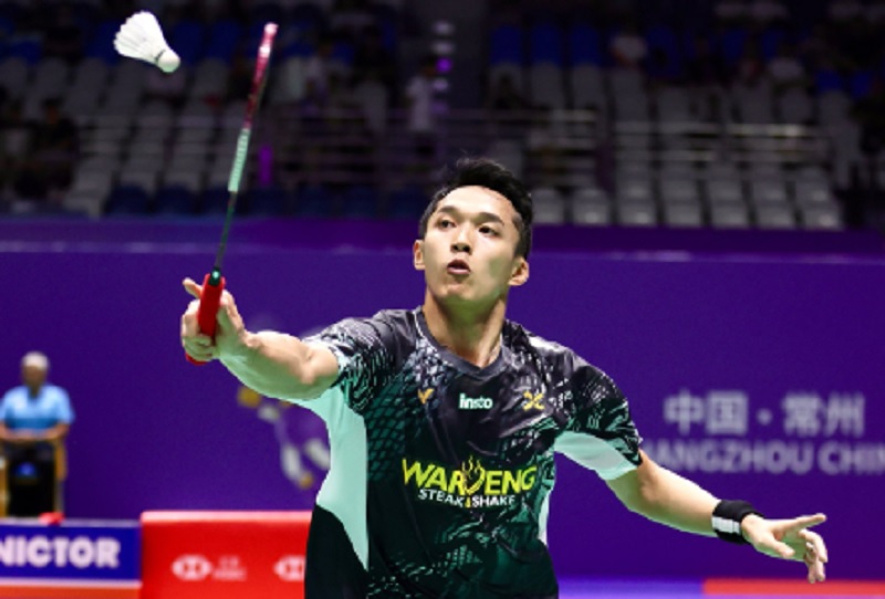 Comeback! Jonatan Christie Libas Loh Kean Yew dan Lolos Perempat Final 
