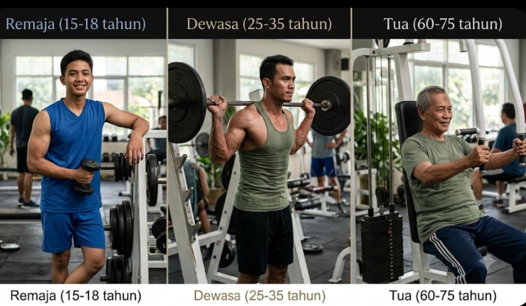 Jangan Tunggu Tua, Massa Otot Mulai Menurun sejak Usia 20-an