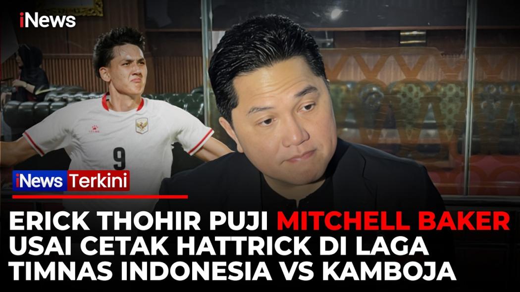 Hattrick ke Gawang Kamboja, Mitchell Baker Jadi Harapan Baru Lini Depan Timnas Indonesia 