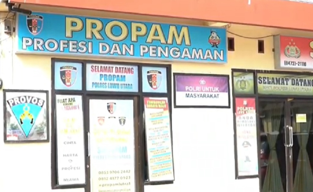 Keluarga Tahanan Korban Penganiayaan Oknum Perwira Polres Luwu Utara Lapor Propam