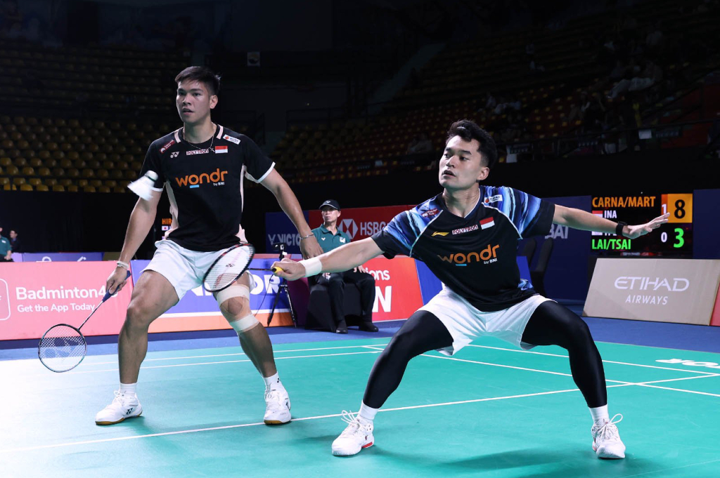 Tiga Ganda Putra Indonesia Kompak Melaju ke Taipei Open 2026