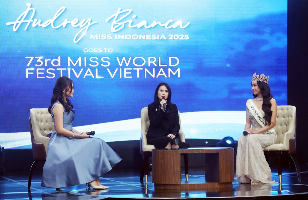 Pesan Liliana Tanoesoedibjo untuk Audrey Bianca Jelang Miss World 2026: Jadilah Dirimu Sendiri