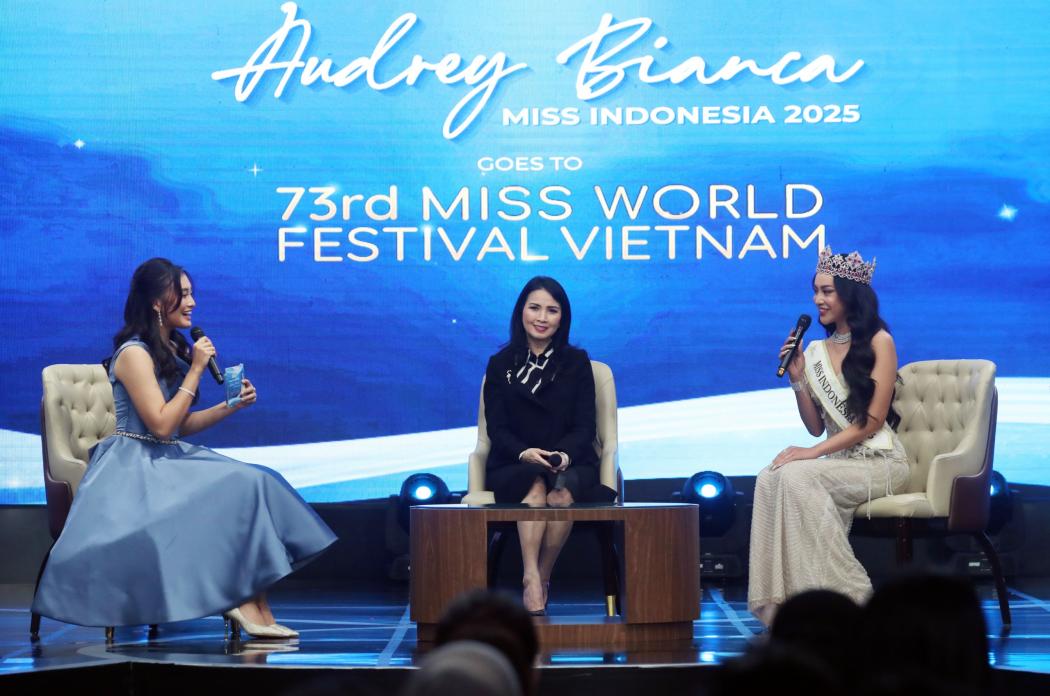 Audrey Bianca Siap Berjuang Maksimal di Miss World 2026, Ini Ceritanya!