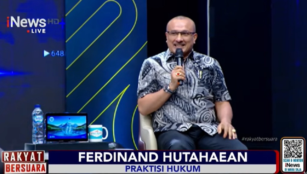 Ferdinand Hutahaean Curiga Dakwaan Jaksa Direkayasa agar Jokowi Tak Hadir di Sidang