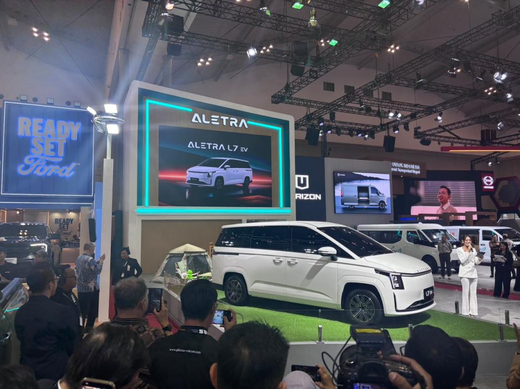 Aletra Pamerkan L7 di GIIAS 2026, Siap Tantang Pasar LMPV Listrik untuk Keluarga