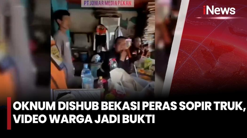 Viral Rekaman Warga: Oknum Dishub Bekasi Diduga Peras Sopir Truk Rp1,7 Juta