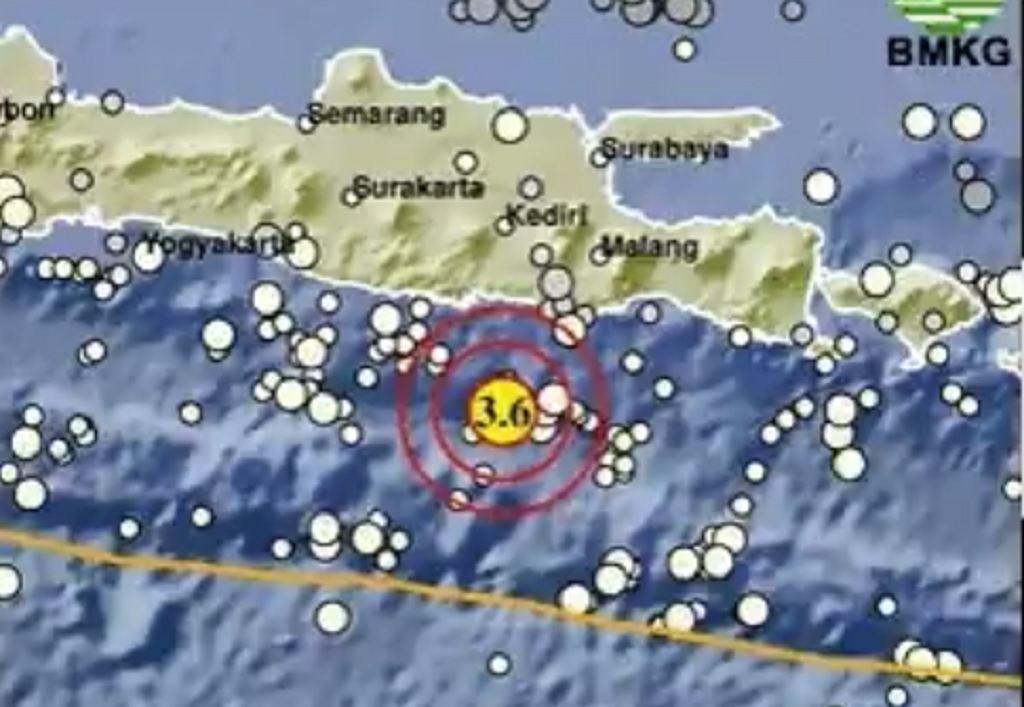 Gempa Dangkal Guncang Blitar Hari Ini, Cek Magnitudonya