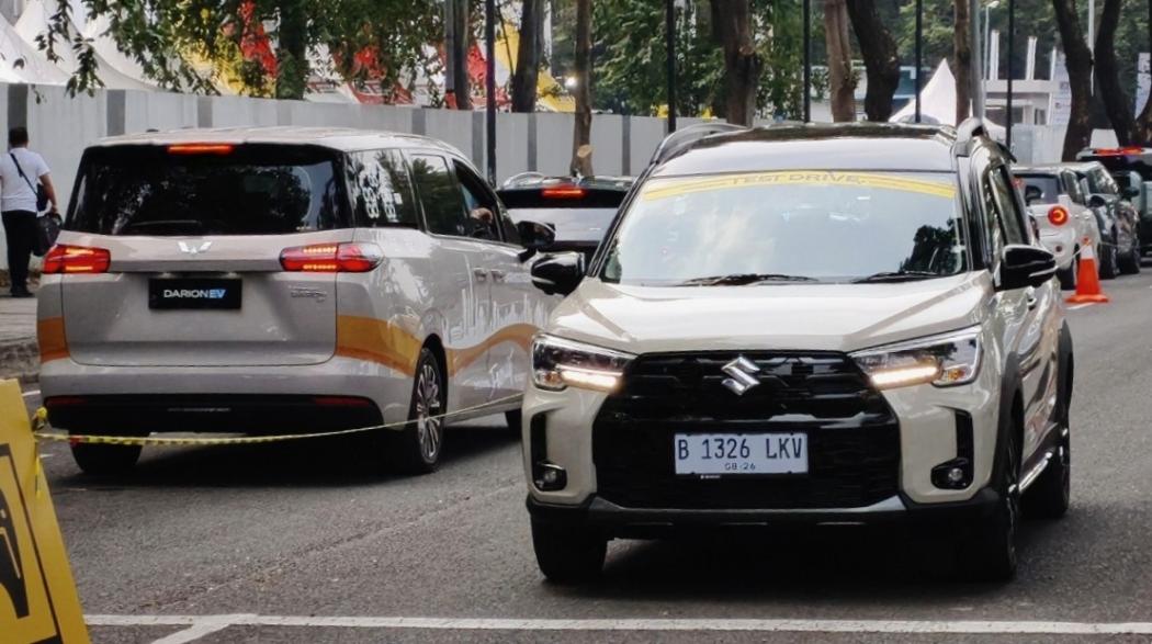 Menguji Suzuki XL7 Hybrid 2026 di Area Test GIIAS 2026, Intip Fitur Barunya