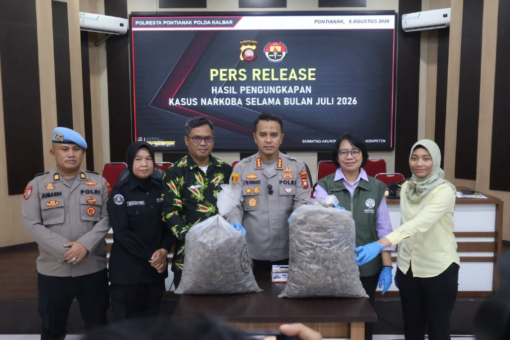 Polisi Bongkar Perdagangan Sisik Trenggiling di Pontianak, 2 Tersangka Ditangkap