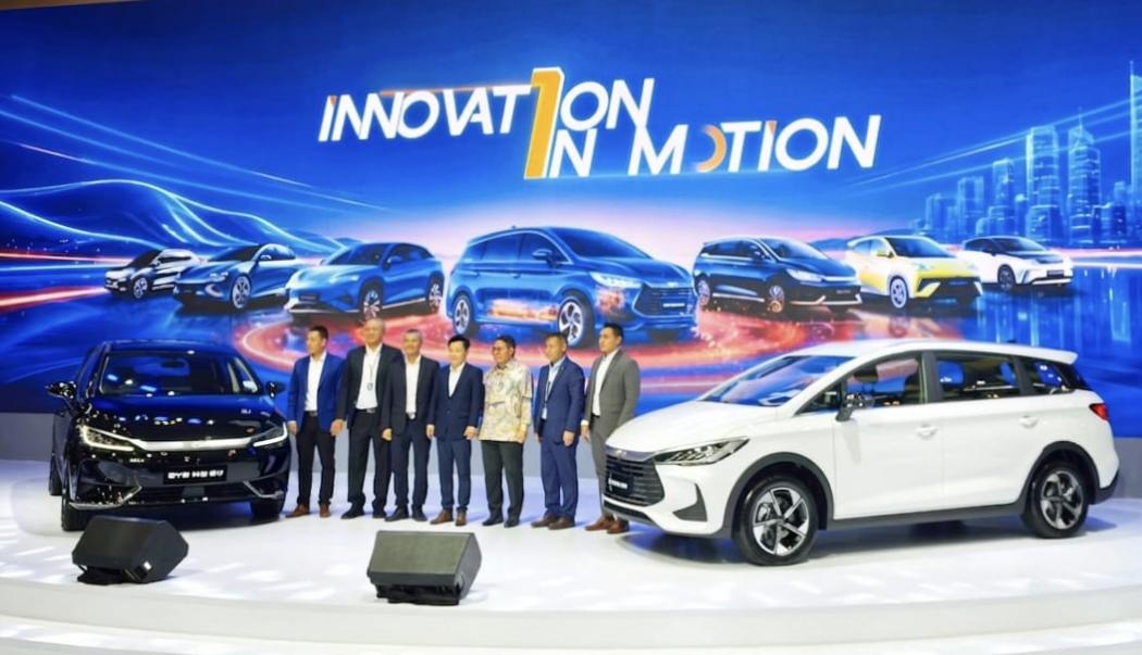 BYD Bangun Masa Depan Elektrifikasi di Indonesia Lewat Teknologi EV dan DM